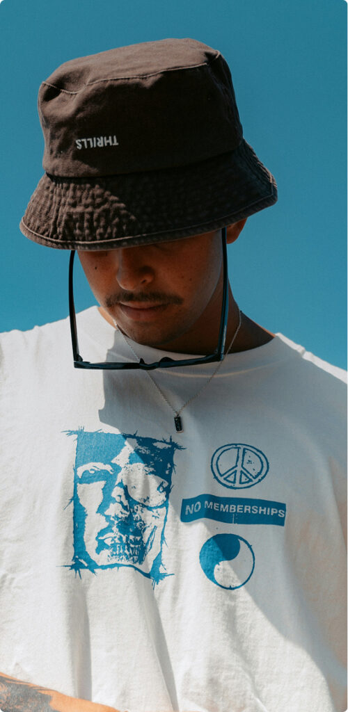 custom bucket hat with logo