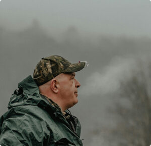 custom camo hat with patch, outdoor style
