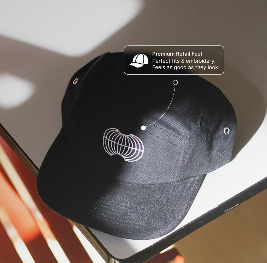 custom hats and patches by Consolidated Ink