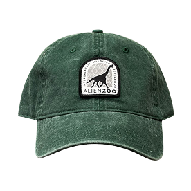 custom dad hat with woven patch logo