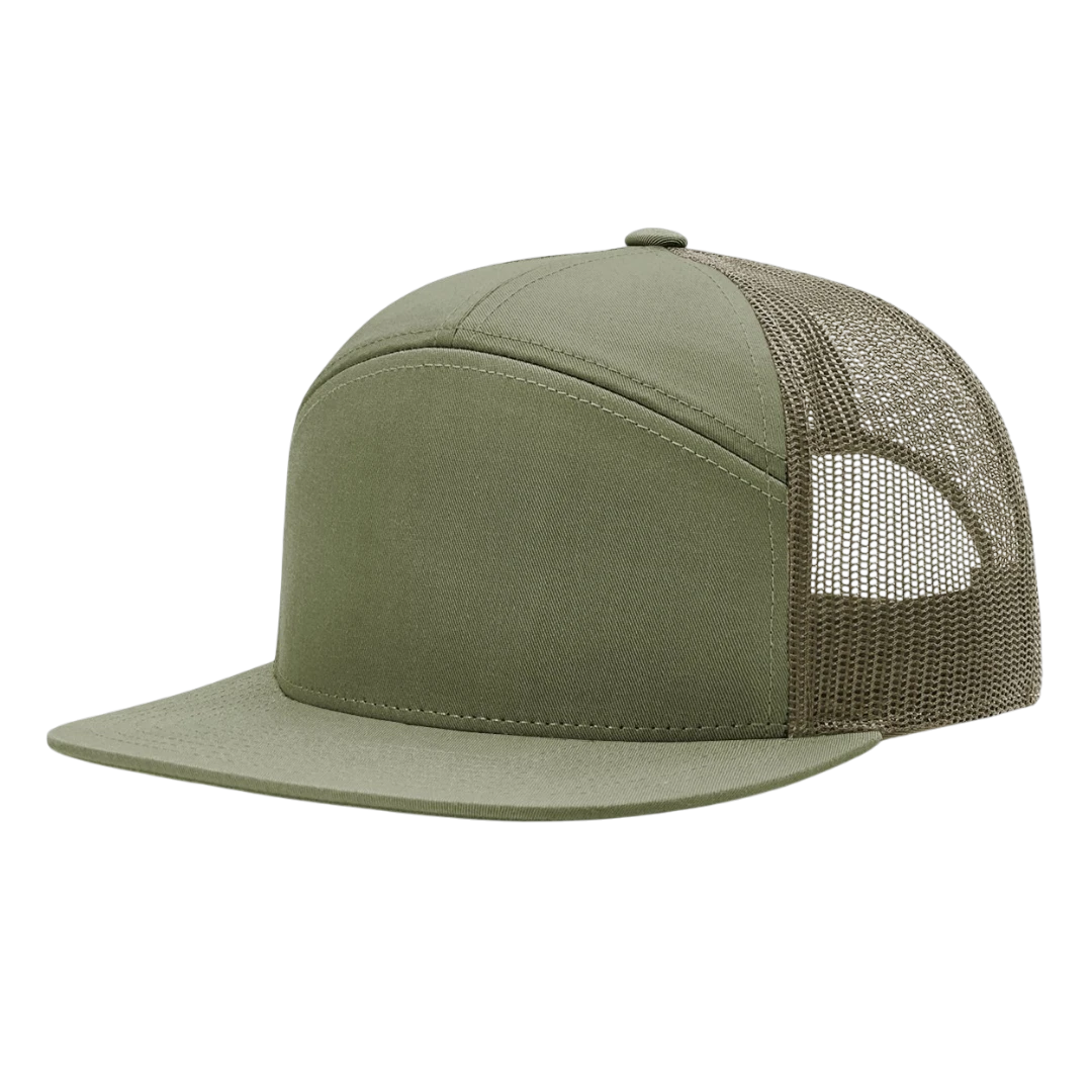 Richardson 168 7-panel trucker