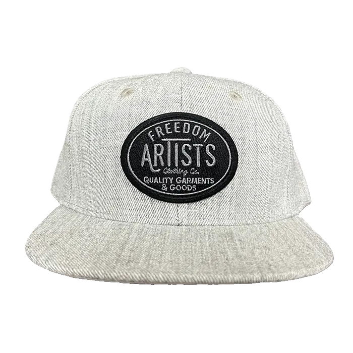 yupoong 6089M snapback with custom embroidered patch