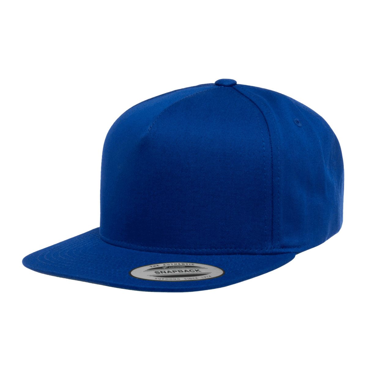Yupoong 6007 5-panel cotton twill snapback cap