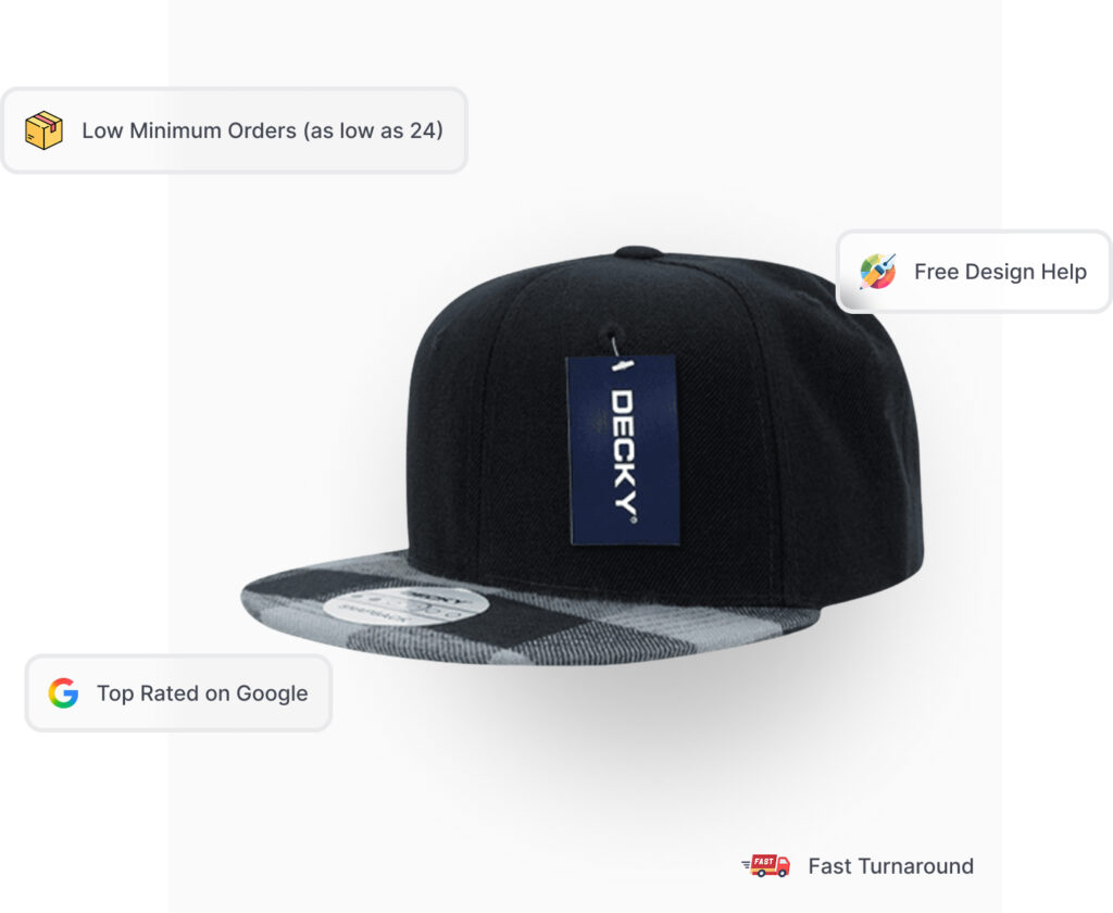 custom decky hat