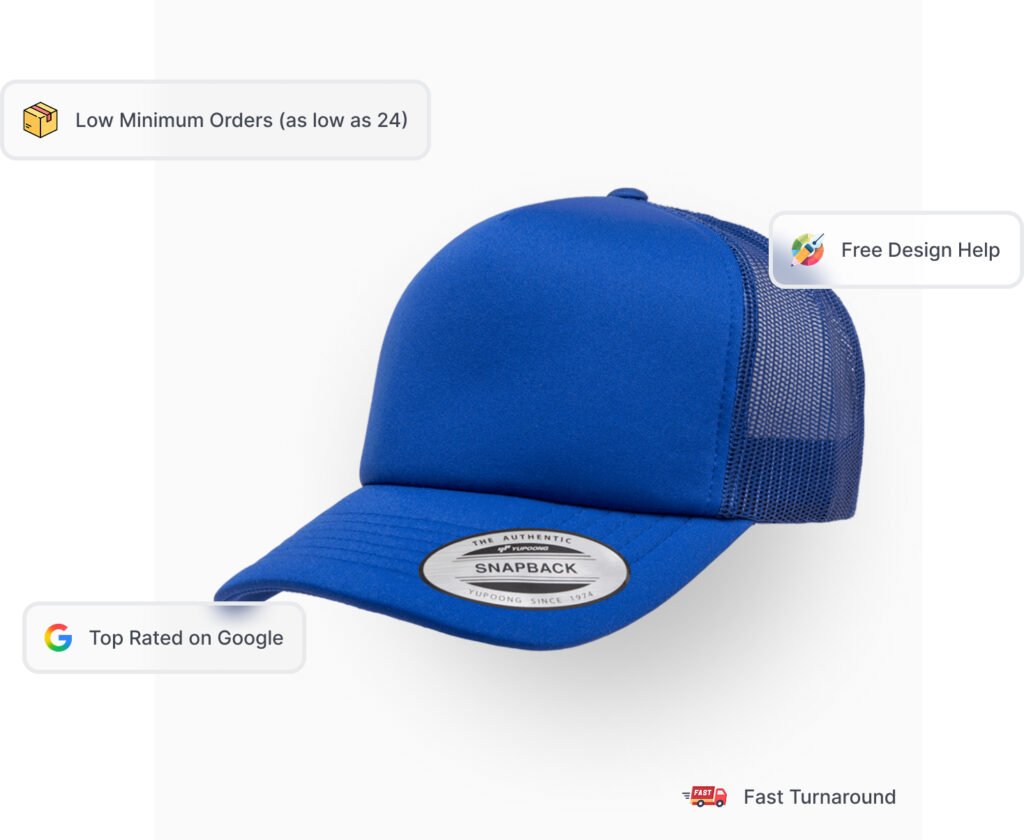 Custom Yupoong hat blank