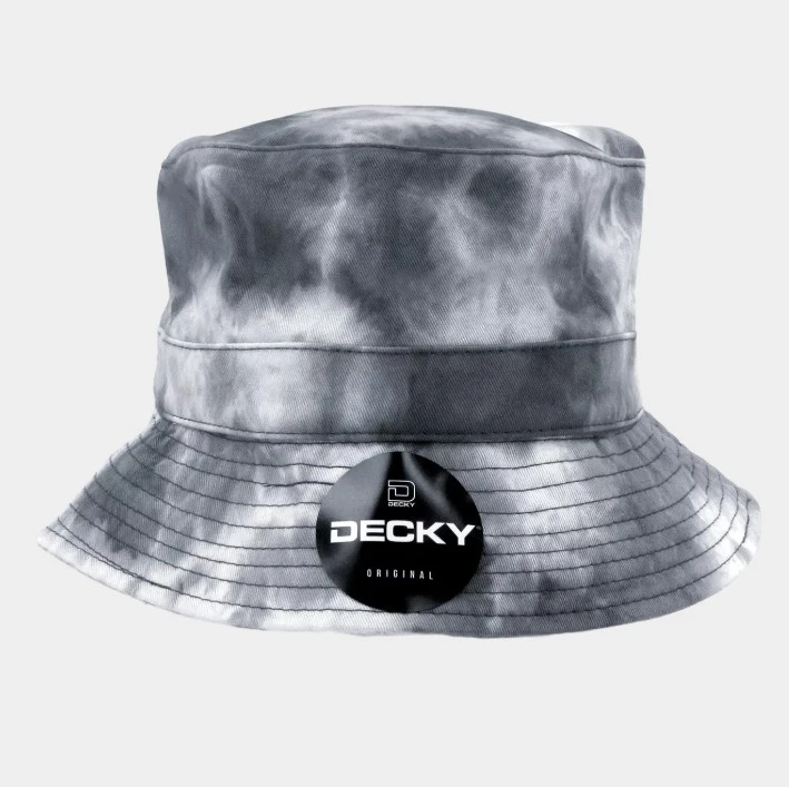 custom decky bucket hat tie dye style 7961