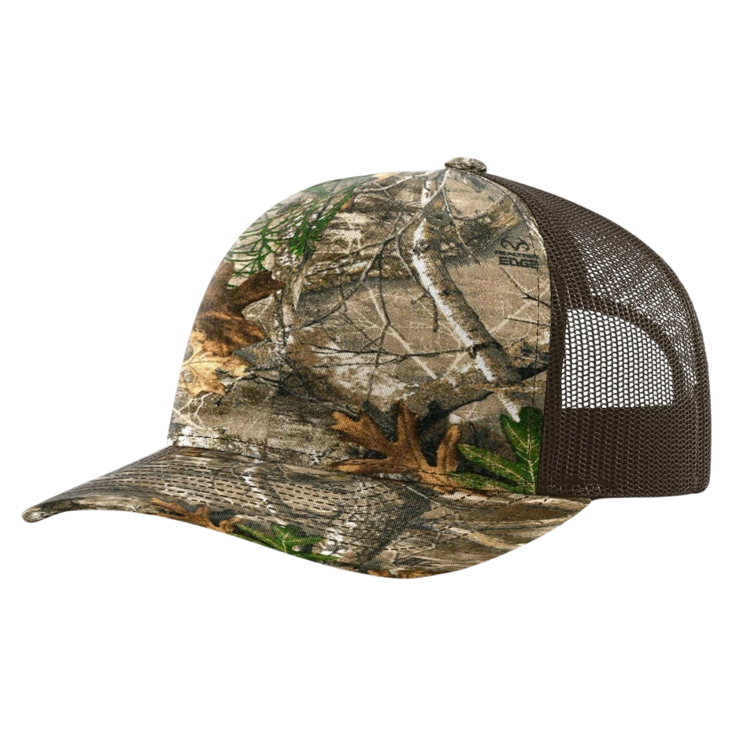 Richardson 112P Realtree camo printed trucker hat