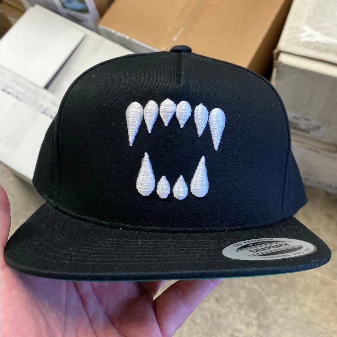 yp classics 6007 5-panel snapback with embroidery