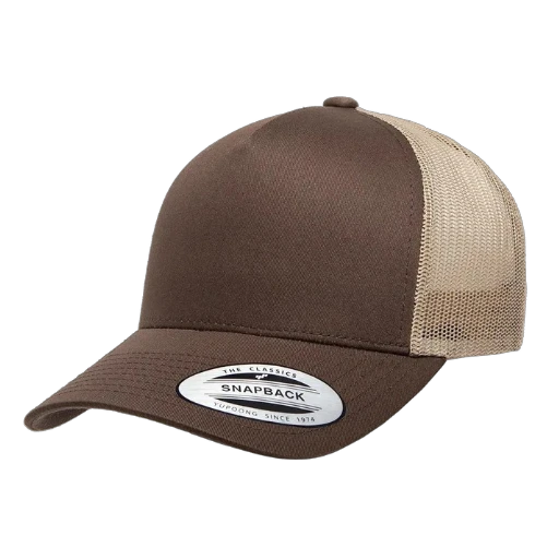 yupoong 6506T retro trucker 5 panel