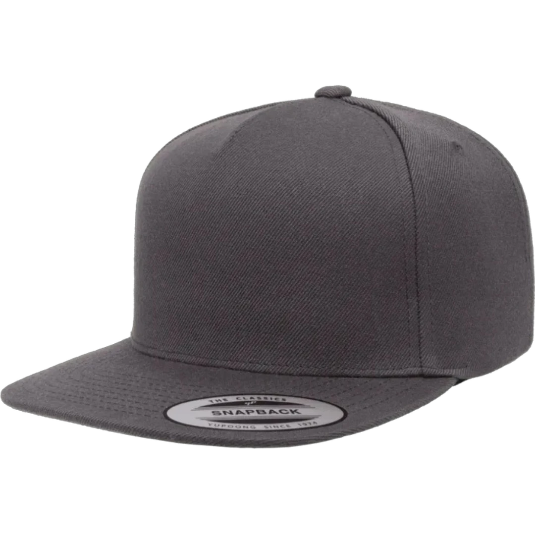 yupoong 5089M Premium 5 panel snapback hat